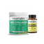 Two Nuerolet supplement containers, one for Veg Collagen and the other for Veg Omega, on a white background.