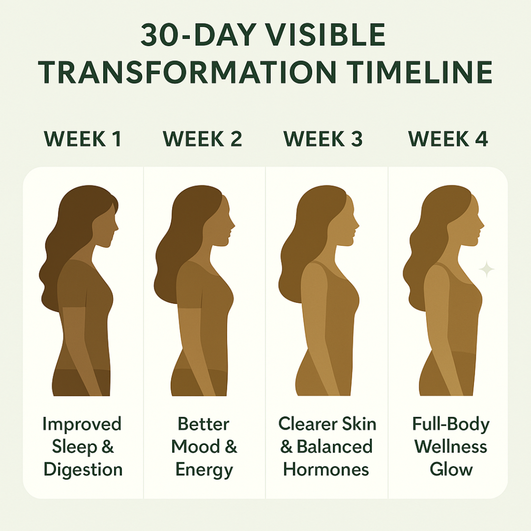30 day transformation with nuerolet women complete multivitamin veg omega magnesium synergy 