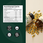Nuerolet Vegan Omega 3 Algal Oil | 195mg EPA + 520mgDHA - nuerolet 715mg omega3
